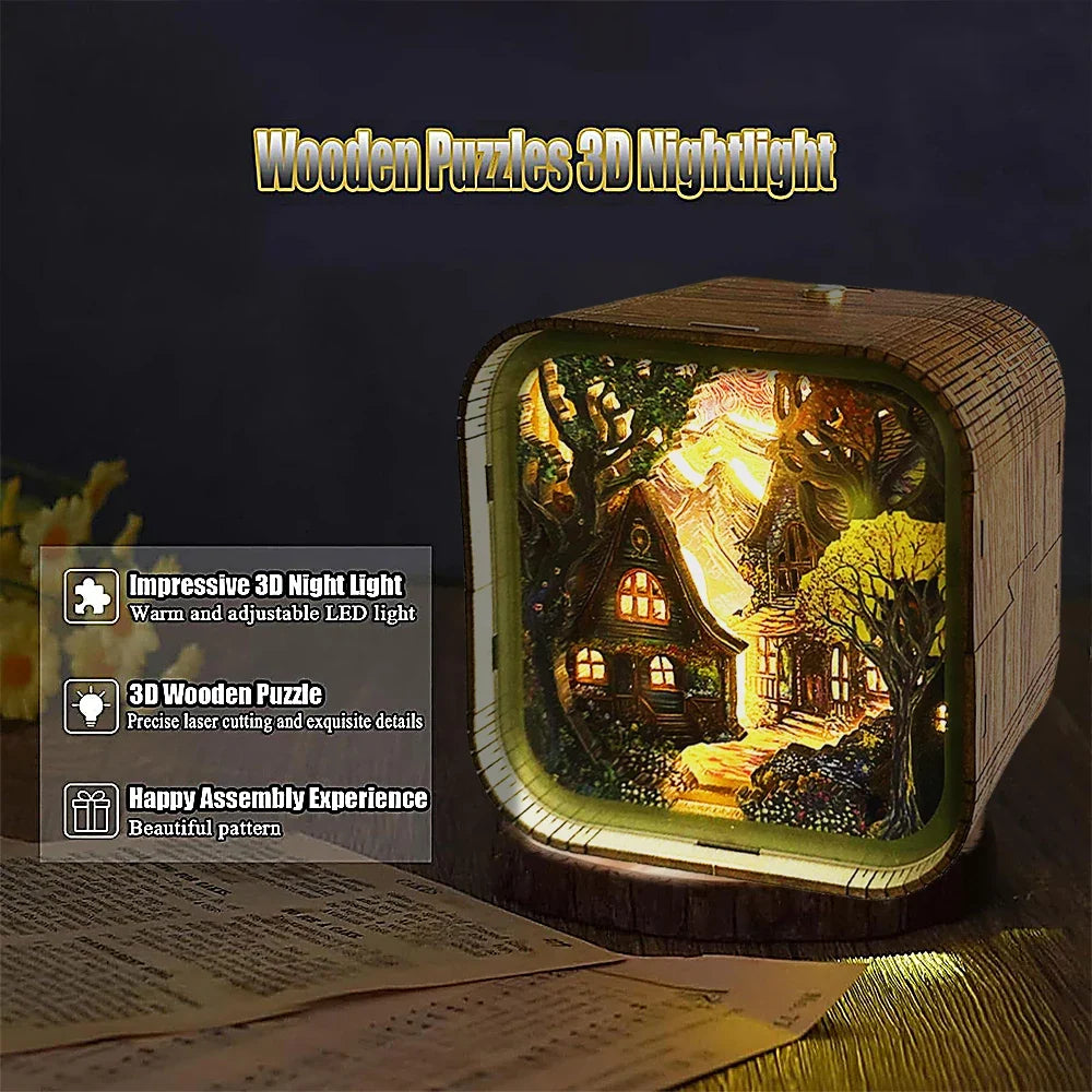 Fairy Tale Cottage DIY Night Light Kit