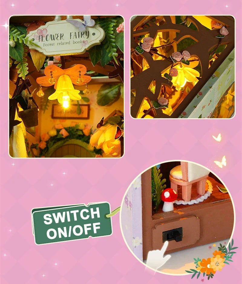 Diary Of The Flower Fairy Book Nook Kit