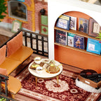 Forest Tea Shop DIY Miniature House Kit