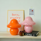 Gala Mushroom Glass LED Table Lamp