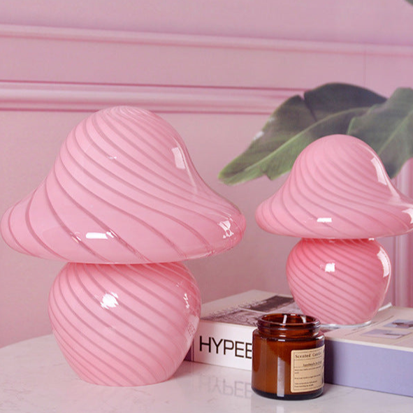 Gala Mushroom Glass LED Table Lamp