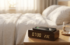 DawnBlock — Wireless Charging Alarm Clock