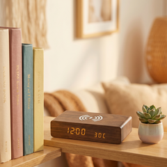DawnBlock — Wireless Charging Alarm Clock