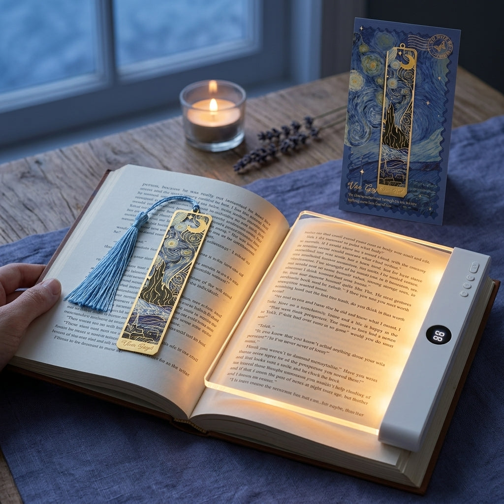 PageGlow — Rechargeable LED Book Light