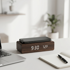 DawnBlock — Wireless Charging Alarm Clock
