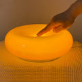 Glass Donut Table Lamp