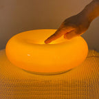 Glass Donut Table Lamp