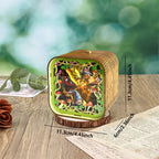 Gnome Village Wooden DIY Night Light