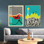 Modern Bright Colors Prints