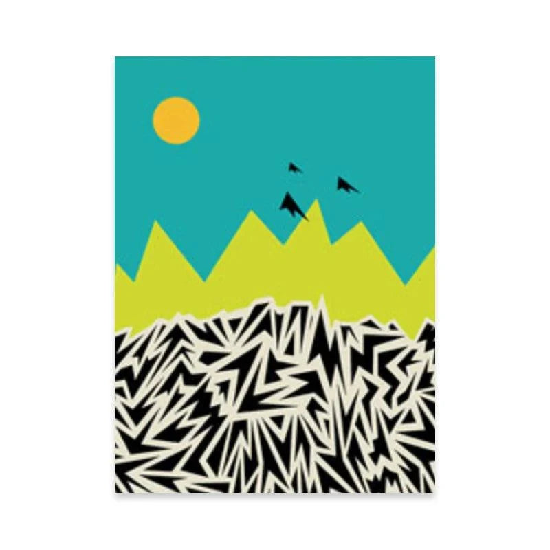Modern Bright Colors Prints