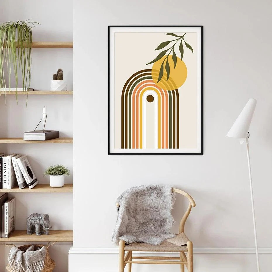 Abstract Sun Prints