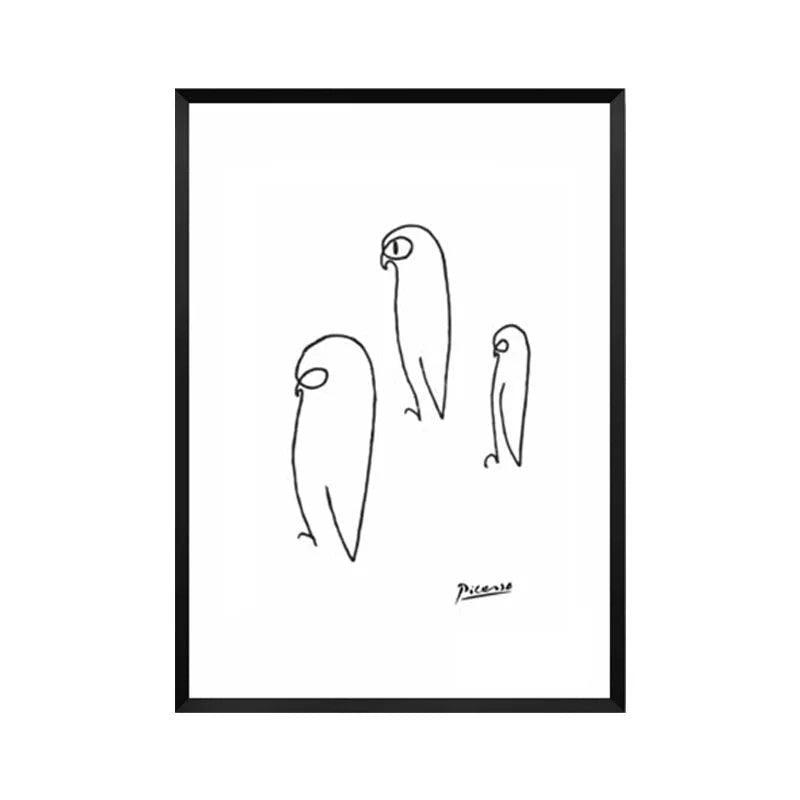 Line Animals Prints