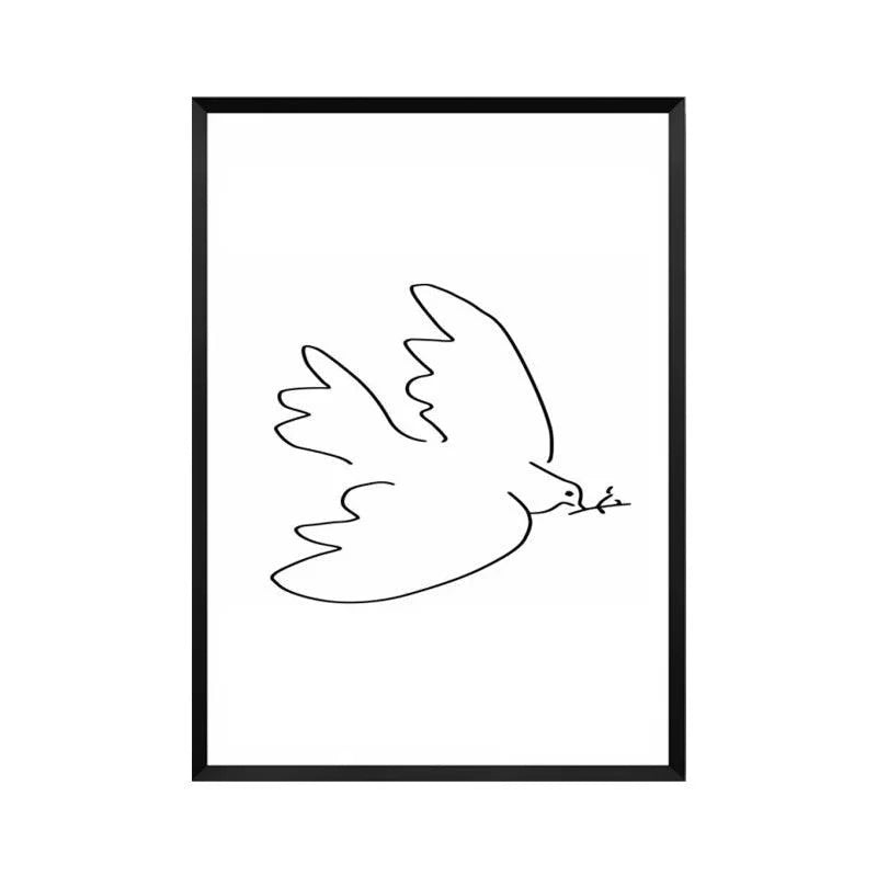 Line Animals Prints
