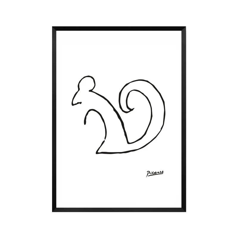 Line Animals Prints