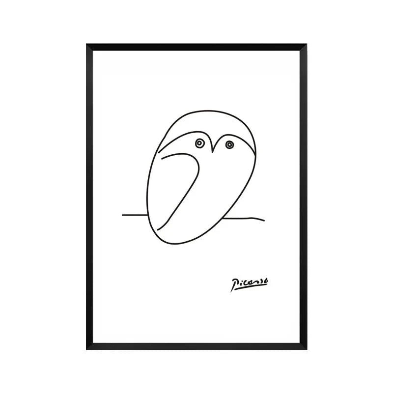 Line Animals Prints