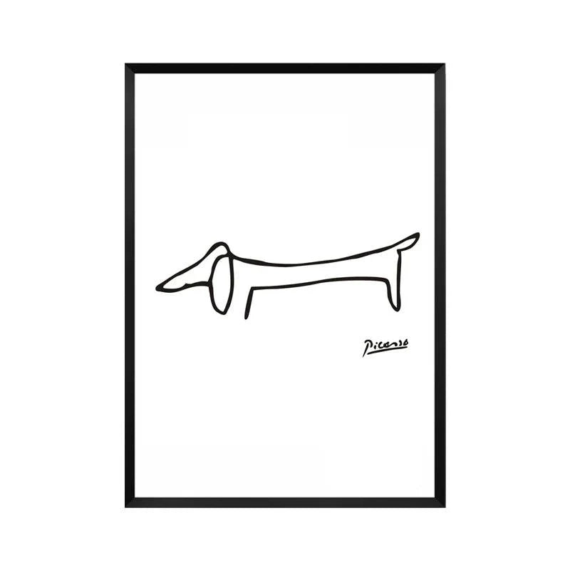 Line Animals Prints