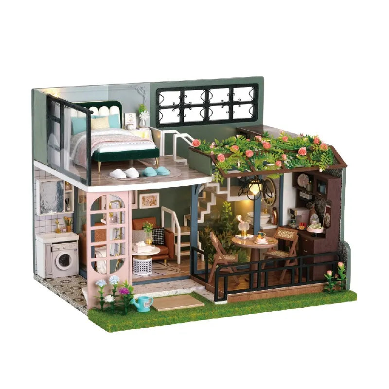 Half Of The Garden DIY Dollhouse Kit