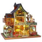 Happy Jungle Resort DIY Miniature House Kit