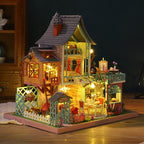 Happy Jungle Resort DIY Miniature House Kit
