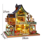 Happy Jungle Resort DIY Miniature House Kit