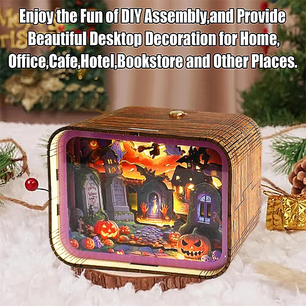 Halloween 3D Night Light Kit