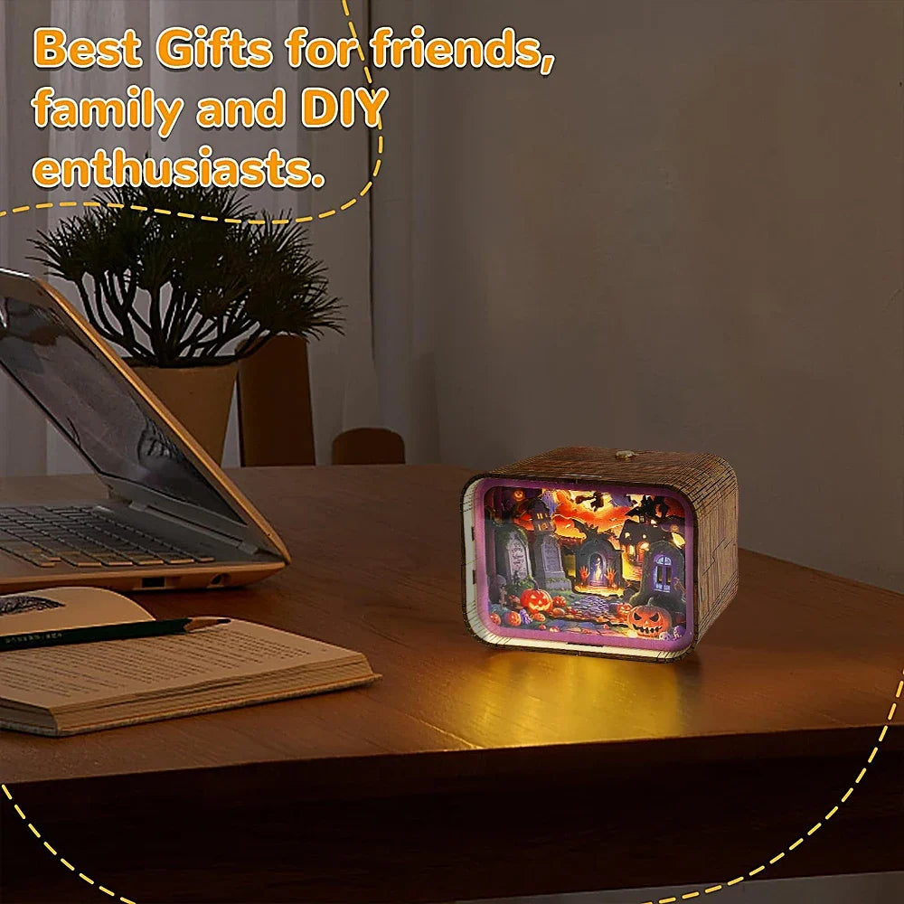 Halloween 3D Night Light Kit