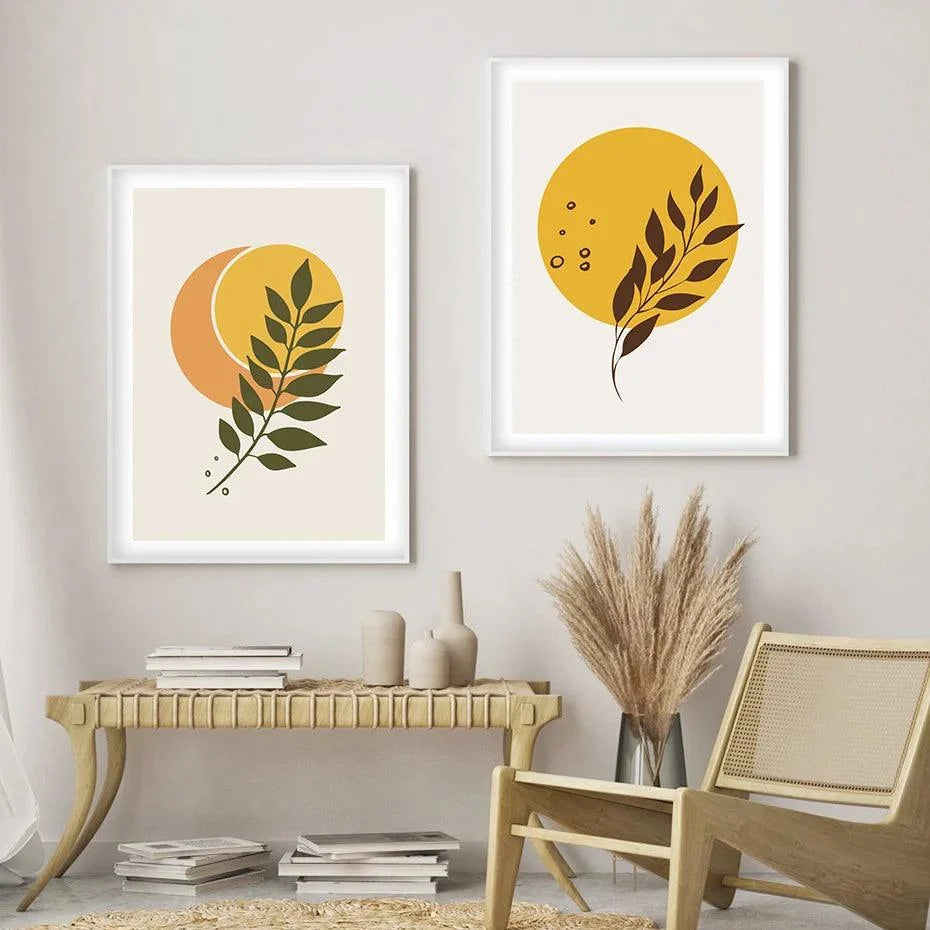 Abstract Sun Prints