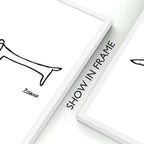 Line Animals Prints