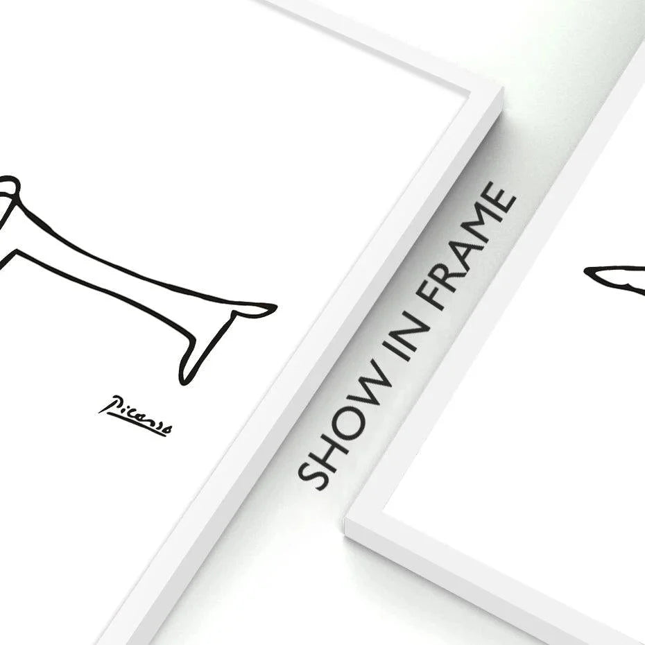 Line Animals Prints