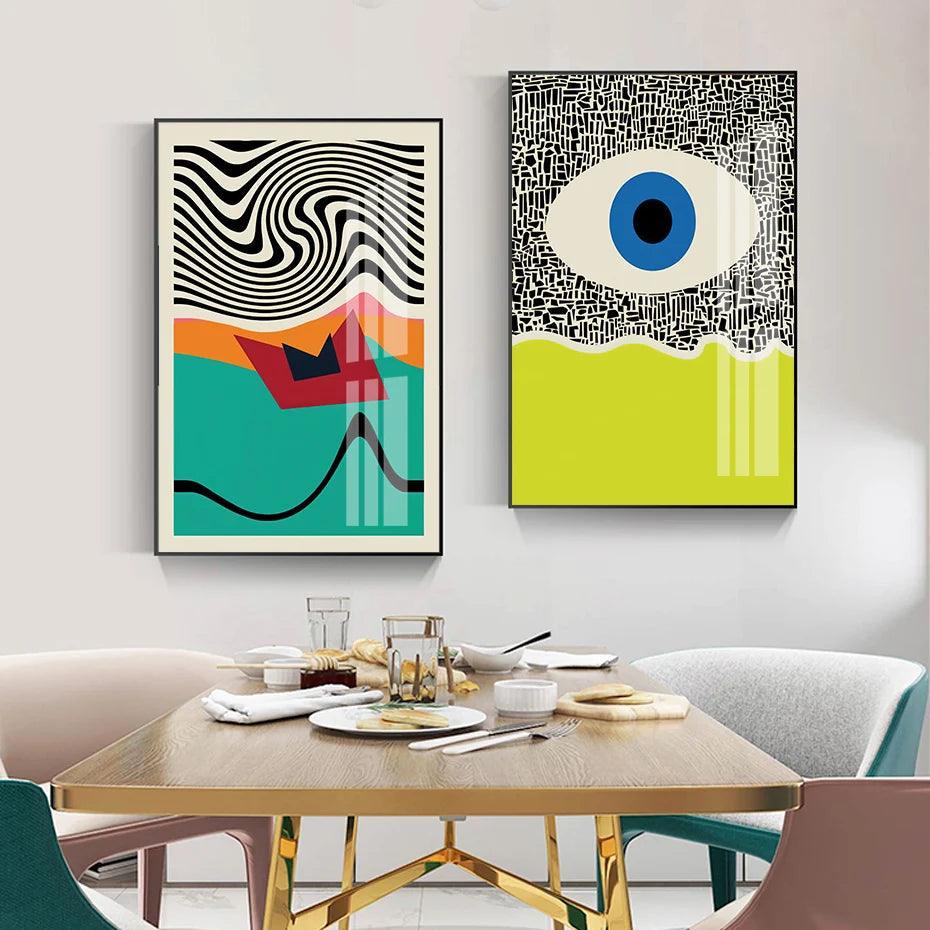 Modern Bright Colors Prints