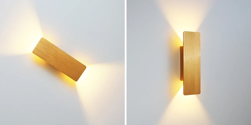 EdgeGlow — Brushed Aluminum LED Wall Sconce