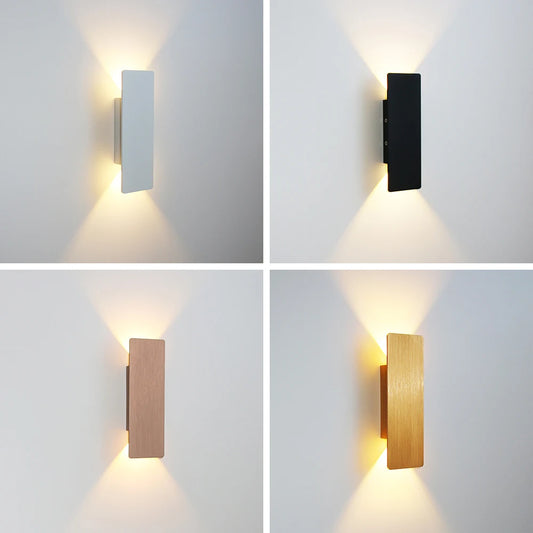 EdgeGlow — Brushed Aluminum LED Wall Sconce