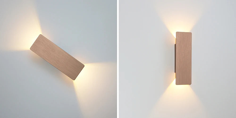 EdgeGlow — Brushed Aluminum LED Wall Sconce