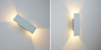 EdgeGlow — Brushed Aluminum LED Wall Sconce