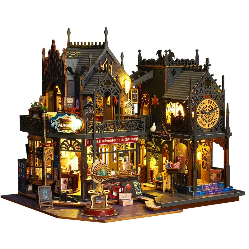 Holo Magic City DIY Miniature House Kit