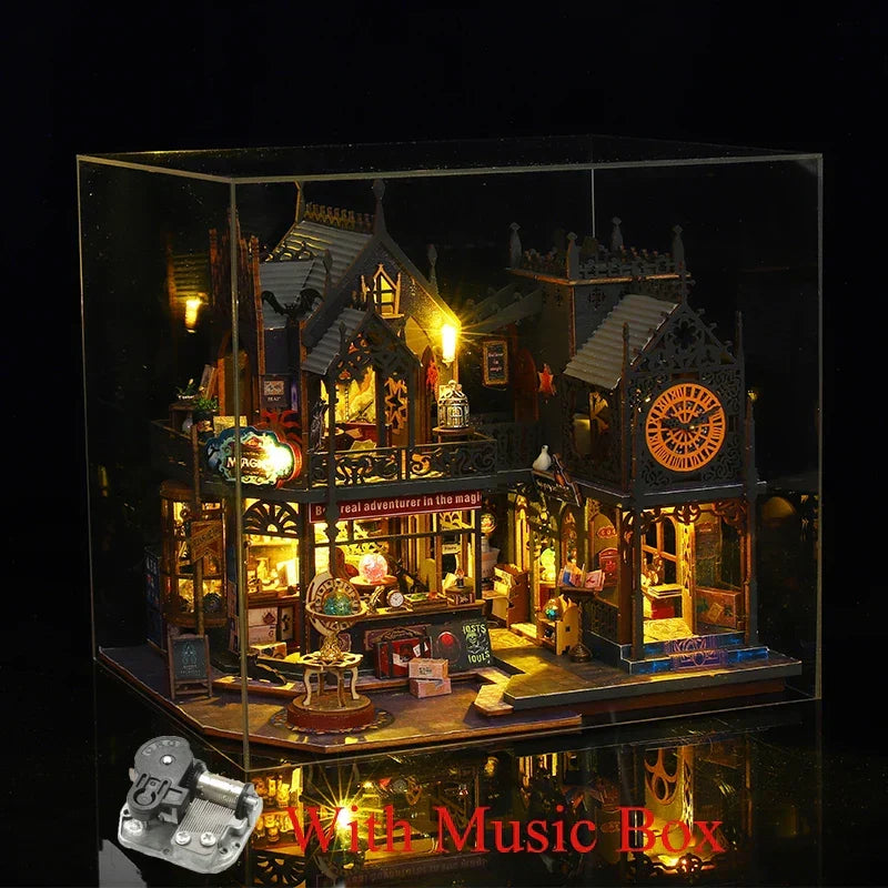 Holo Magic City DIY Miniature House Kit