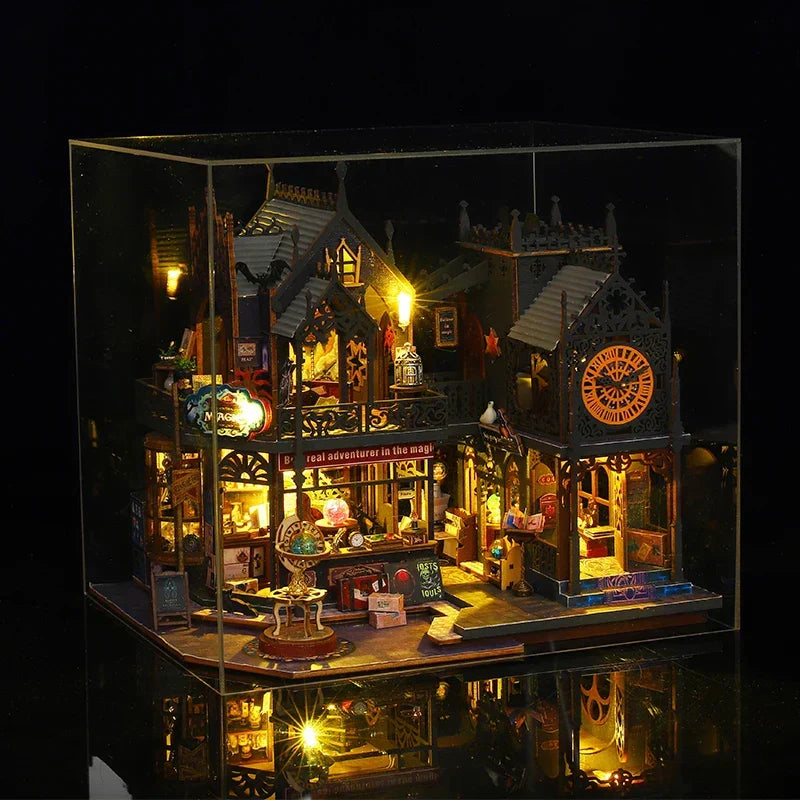 Holo Magic City DIY Miniature House Kit
