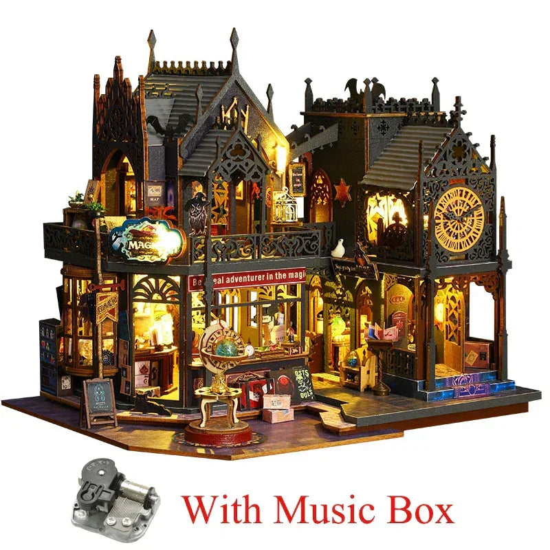 Holo Magic City DIY Miniature House Kit