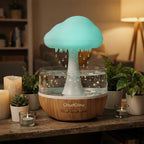 CloudGlow — Rechargeable Rain Cloud Humidifier & Diffuser