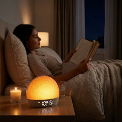 DawnGlow Sunrise Alarm Clock – Wake Up Light, White Noise, Night Light, Dimmable