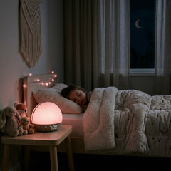 DawnGlow Sunrise Alarm Clock – Wake Up Light, White Noise, Night Light, Dimmable