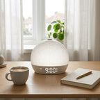 Sunrise Alarm Clock — Wake Up Light with White Noise & Night Light, Dimmable — DawnGlow