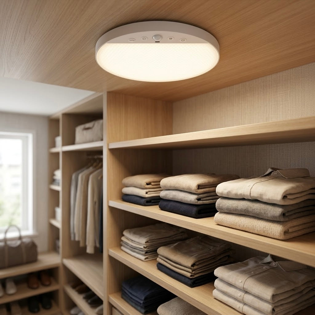 CeilingGlow — Rechargeable Motion Sensor Ceiling Light