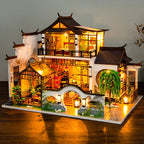 music cover doll DIY Miniature House Kit