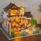 music cover doll DIY Miniature House Kit