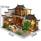 music cover doll DIY Miniature House Kit