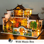 Music Cover Doll DIY Miniature House Kit