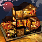Japanese Garden House DIY Dollhouse Kit