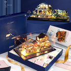 Japanese Garden House DIY Dollhouse Kit