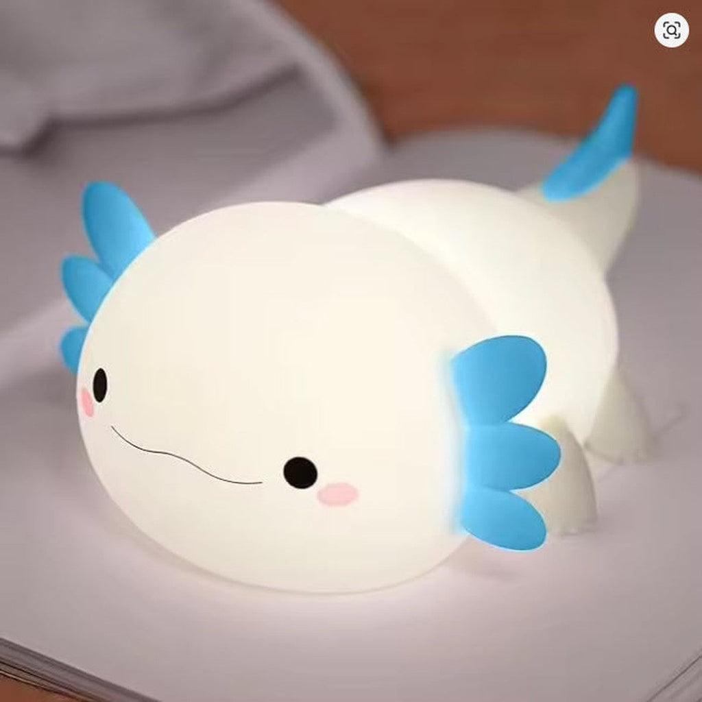 Kawaii Axolotl Silicone Night Light